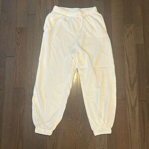 Garage white sweatpants
